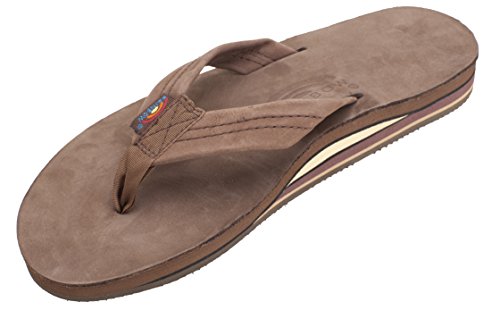 rainbow sandals brown