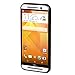 HTC One M9 Case, [Clear Back View] JOTO HTC M9 Case Slim, Slim Fit / Crystal Clear / Hybrid Case [Bumper Case with Clear Back Panel], Protective Case for HTC One M9 (2015) (Black)