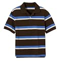Boys' Cherokee&reg; Ultimate Stripe Pique Polo - Brown
