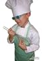 CHEFSKIN CHEF SET Kids Children Chef Jacket + Apron +Hat , EXCELLENT COSTUME FOR HALLOWEEN, CHRISTMAS, SCHOOL OR PLAY
