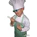 CHEFSKIN CHEF SET Kids Children Chef Jacket + Apron +Hat , EXCELLENT COSTUME FOR HALLOWEEN, CHRISTMAS, SCHOOL OR PLAY