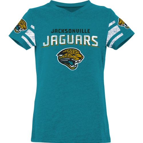 Reebok Jacksonville Jaguars Girls (7-16) Fashion Jersey T-Shirt Medium