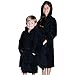 Children's Velour Hooded Bathrobe Boys and Girls 100% Natural Cotton Kids Robe