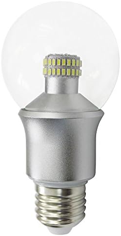 Mylite 6 Watt A19 LED Light Bulbs,40 Watt Incandescent Bulbs Replacement,E26 Screw Base,580lm, Clear(Daylight White,Pack of 1)