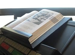 Amazonman Black Reading Racks for Treadmills, Stair Climbers, Stationary Bikes, Ellptical Trainers and Rowers