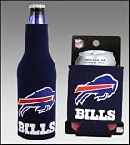 SET OF 2 BUFFALO BILLS CAN & BOTTLE KOOZIE COOLER