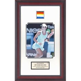 Ana Ivanovic - 2008 Australian Open - Framed 8x10 Photograph with Towel Piece