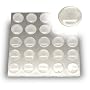 Clear Rubber Bumper Pads to Protect and Cushion Surfaces (375/Pkg.)
