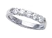0.50 cts Round Diamonds Band - Platinum, 14kt White or Yellow Gold FREE GIFT BAG!
