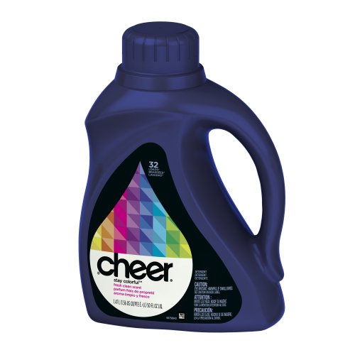 Cheer 2x Ultra Liquid Fresh Clean Scent, 32 Loads, 50-Ounces  (Pack of 6)(Packaging May Vary) On Sale