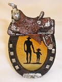 Review   / COWBOY child son SADDLE Western NIGHT LIGHT home decor