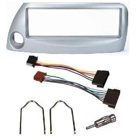 FORD KA SILVER CAR STEREO FITTING KIT