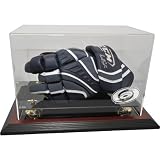Caseworks Carolina Hurricanes Mahogany Glove Display Case