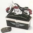 Harley-Davidson Fatboy Motorcycle PHB w/ mini gloves