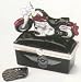 Harley-Davidson Fatboy Motorcycle PHB w/ mini gloves