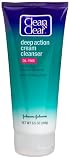 Clean & Clear Oil-Free Deep-Action Cream Cleanser, 6.5-Ounce Tubes (Pack of 4)