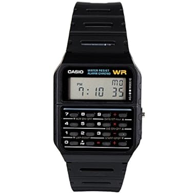 [カシオ]CASIO 腕時計 データバンク 海外モデル カリキュレーター CA-53W-1ZD ブラック[逆輸入]