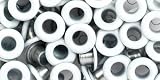 Medium Eyelet Assortment 48/Pkg, White