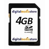 digitalmediastore 4Gb SDHC Class 6 with Lifetime Warranty for Fujifilm FinePix S100fs, S200EXR, S700, S800, S1000fd, S1500, S1600, S1700, S1730, S1770, S1780, S1800, S1850, S1880, S1900, S2000hd, S2500HD, S2550HD, S2600HD