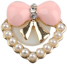 Moonline Brilliant Crystal Rhinestone Heart Home Return Keys Buttons Sticker For iPhone 4 4G 4S iPhone 5 iPod Touch iPad 2 3 4 5 iPad Air