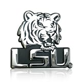 Louisiana State University Chrome Metal Car Emblem