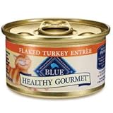 Blue Buffalo Healthy Gourmet Flaked Turkey Entree Canned Cat Food