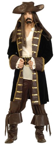 Super Deluxe High Seas Pirate Costume - Adult Large