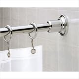Gatco 813 1 inch by 6-Foot Shower Rod, Chrome