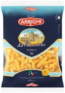 Arrighi Fusilli 36 Pasta 500g.