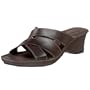 Dockers Women's Orianne Wedge Sandal,Dark Brown Leather,8.5 M US