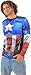 Marvel Captain America Sublimated Adult LONG SLEEVE Costume T-Shirt