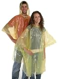 Emergency Poncho with Hood (set of 20)