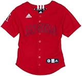 MLB Boys Anaheim Angels Screen Print Baseball Jersey
