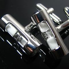 カフス専門店 CUFF 砂時計(白)カフス(カフスボタン)n00115