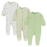 Zip-Front Sleep 'N Play 3-pk. - Green/ Multicolor