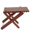 Cordoba Folding Wood Folding Footstool (Rosewood) Guitar Stool