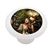 Princess and the Enchanted Fairy Forest Decorative High Gloss Ceramic Drawer Knob