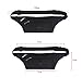 Generic Bluecell Slim Water resistance Sporty Travel Waist Bag for Carrying iPhone 5 4S 3GS Cellphone (Black)