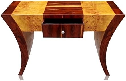Sultane Antiques Inlaid Art Deco Style Console Table. Width: 47 Inches Height: 31 Inches Depth: 16 Inches