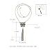 eManco Bohemian Long Metal Tassel Necklaces for Women Vintage Turquoise Geometric Pendant Fashion Jewerly Gold