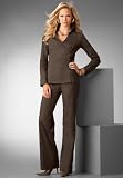 Wrap-Front Pant Set