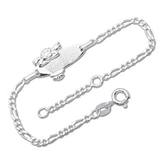 925 Armband Silber mit Engelmuster 14-16cm ID0025-A