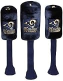 St. Louis Rams NFL Set of Three Barrel Head Covers