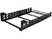StarTech.com 3U Fixed 19-Inch Adjustable Depth Universal Server Rack Rails (UNIRAILS3U)