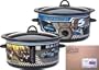 Rival Crock Pot Mark Martin #6 Nascar Slow Cooker & Bonus Bag