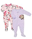Carters Baby Sleeper, Girls Printed Fleece