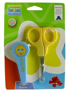 La Rue de sésame Grand Ciseau d'Oiseau Avec la Couverture Sûre [Produit de Bébé]