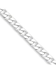 Sterling Silver 18in Polished 5.0mm Curb Necklace Chain. Metal Wt- 21.12g