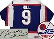 All About Autographs Aaa-76059 Bobby Hull Winnipeg Jets NHL Hand Signed Authentic Ccm Blue Jersey