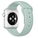 Apple Watch Band, Perman Sports Comfort Smooth Silicone Smart Watch Replacement Bracelet Strap Band Watchband for Apple Watch 38mm Sky Blue